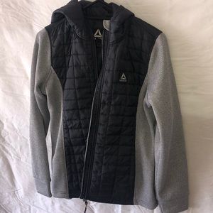 Reebok zip up jacket with hood